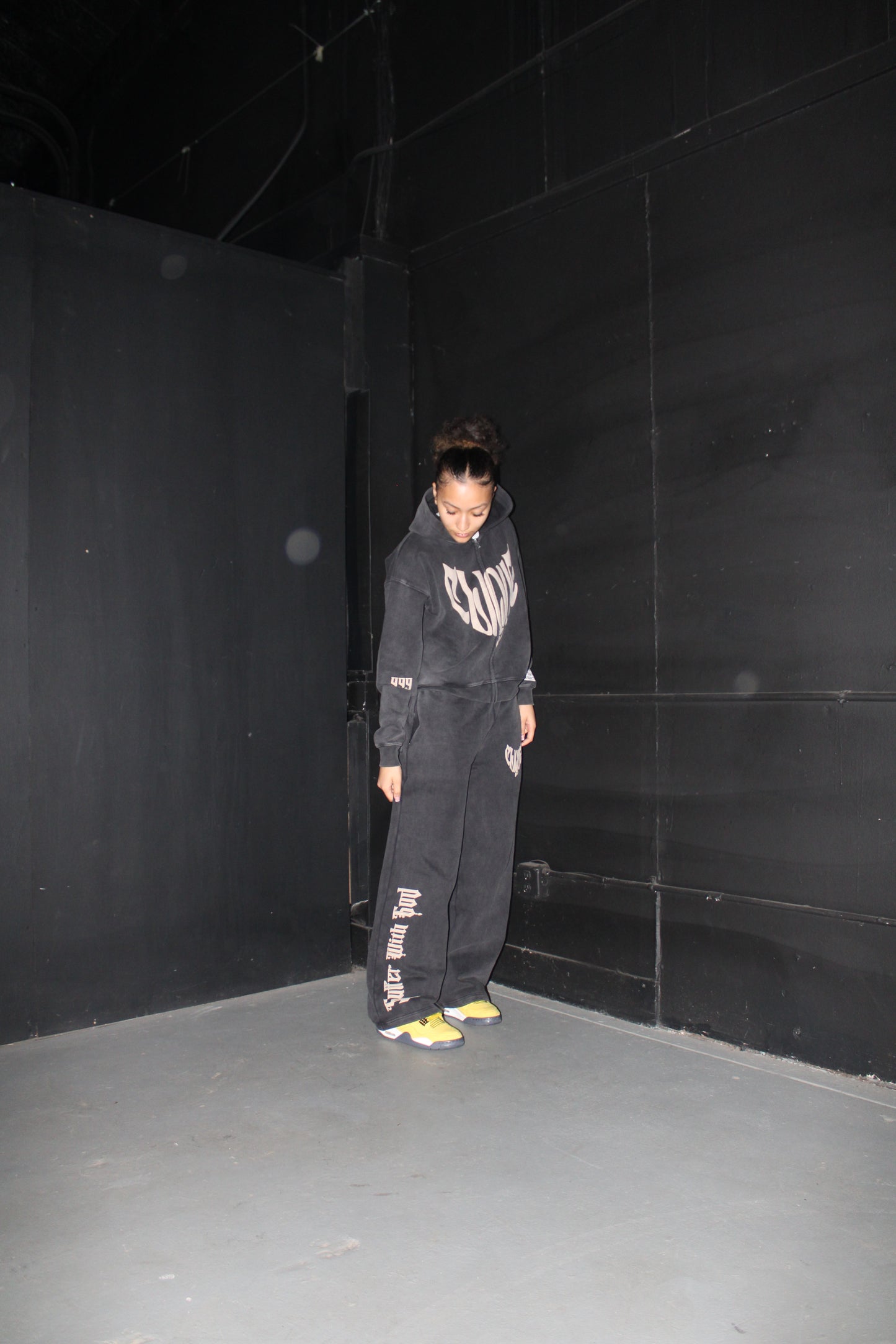 SUFFER WITH GOD SWEATPANTS