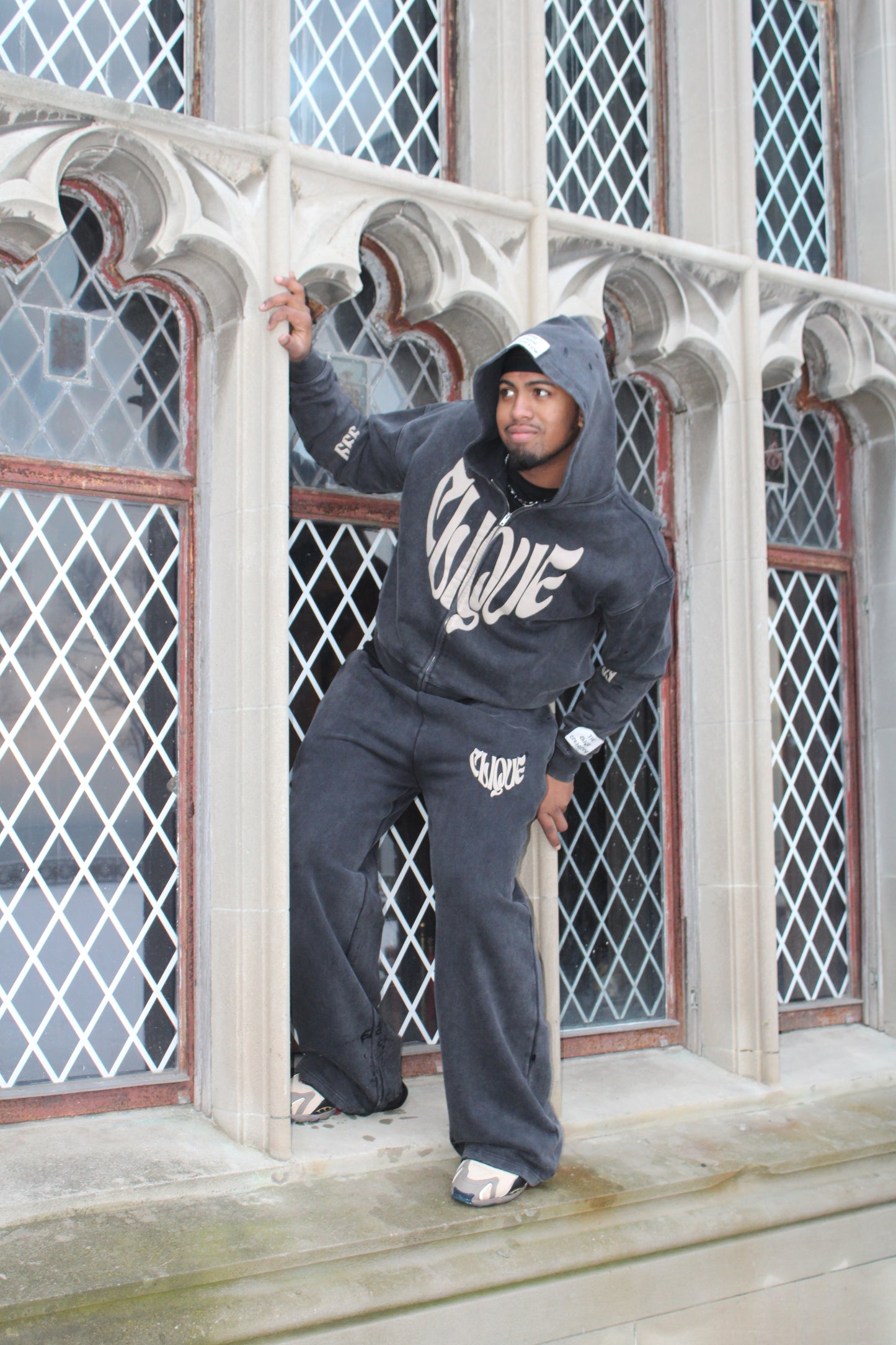 SUFFER WITH GOD SWEATPANTS